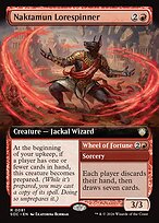 Naktamun Lorespinner // Wheel of Fortune — Secrets of Strixhaven Commander 81