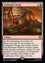 Forja de Urabrask — Phyrexia: All Will Be One Promos 153p