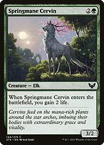 Cervim Juba-de-primavera — Strixhaven: School of Mages 144