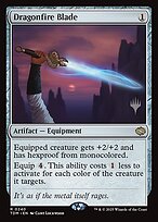 Dragonfire Blade — Tarkir: Dragonstorm Promos 240p