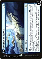 Invasão de Segóvia // Caetus, Tirano dos Mares de Segóvia — March of the Machine Promos 63s