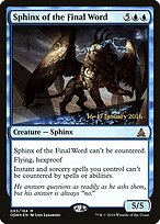 Esfinge da Palavra Final — Oath of the Gatewatch Promos 63s