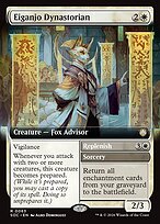 Eiganjo Dynastorian // Replenish — Secrets of Strixhaven Commander 63