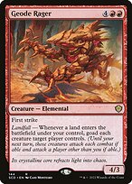 Raivoso do Geodo — Starter Commander Decks 144