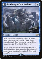 Ensinamentos dos Arcaicos — Strixhaven: School of Mages Promos 57p