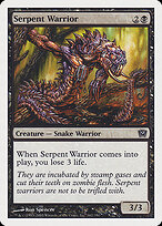 Guerreiro Serpente — Ninth Edition 162