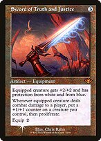 Espada de Verdade e Justiça — Modern Horizons 1 Timeshifts 32