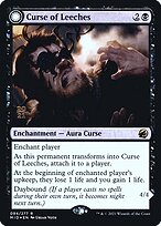 Maldição das Sanguessugas // Espreitador Sugador — Innistrad: Midnight Hunt Promos 94s
