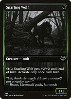 Lobo Rosnador — Innistrad: Double Feature 486