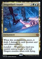 Dragonback Assault — Tarkir: Dragonstorm Promos 179s