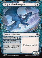 Dirgur Island Dragon // Skimming Strike — Tarkir: Dragonstorm 294