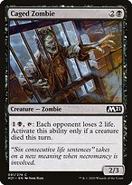 Zumbi Encarcerado — Core Set 2021 91