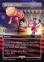 Abrir o Arsenal — Sonic: Chasing Adventure 2089