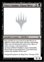 Mister Cheddar, Cheese Sliver — Unknown Event RB05a