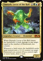 Omnath, Locus do Turbilhão — Core Set 2020 Promos 216p
