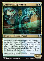 Aprendiz de Quandrix — Secrets of Strixhaven Commander 324