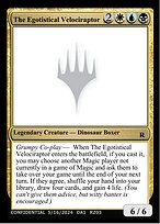 The Egotistical Velociraptor — Unknown Event RZ03b