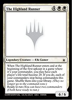 The Highland Runner — Unknown Event RW06b