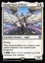 Shalai, Voz da Abundância — Wilds of Eldraine Commander 74