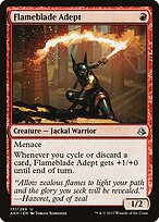 Adepto da Espada Flamejante — Amonkhet 131