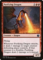 Dragão Purificador — Innistrad: Midnight Hunt 155