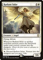 Solar Radiante — Forgotten Realms Commander 9