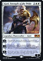 Ajani, Força do Bando — Core Set 2020 Promos 2s