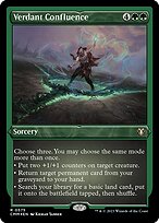 Confluência Verdejante — Commander Masters 575