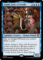 Azami, Dama dos Pergaminhos — Commander Masters 74