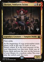 Florian, Herdeiro dos Voldaren — Innistrad: Midnight Hunt Promos 223p