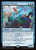 Pensive Professor — Secrets of Strixhaven Promos 63p