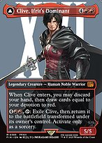 Clive, Ifrit's Dominant // Ifrit, Warden of Inferno — Final Fantasy 385