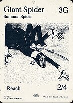 Aranha Gigante — The Zeta Set 75