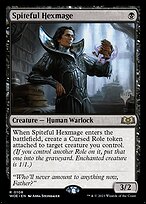 Mago Amaldiçoador Malévolo — Wilds of Eldraine Promos 108p