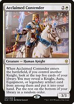 Competidora Aclamada — Throne of Eldraine 1