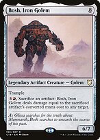 Bosh, Golem de Ferro — Commander 2018 198