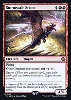 Stormscale Scion — Tarkir: Dragonstorm Promos 123s