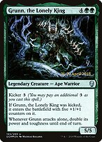 Grunn, o Rei Solitário — Dominaria Promos 165s