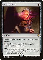 Cajado de Nin — Commander 2017 224