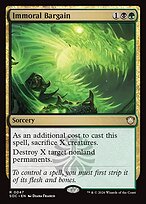 Immoral Bargain — Secrets of Strixhaven Commander 47