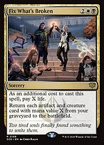 Fix What's Broken — Secrets of Strixhaven Promos 188p
