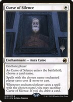 Maldição do Silêncio — Innistrad: Midnight Hunt Promos 15p