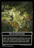 On an Adventure — Wilds of Eldraine Tokens 18