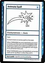 Animate Spell — Mystery Booster Playtest Cards 2021 16