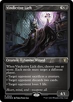 Lich Vingativo — Commander Masters 525