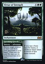 Virtude da Força // Crescimento de Pontegaren — Wilds of Eldraine Promos 197s
