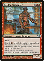 Campeão Keldoniano — Planechase 58
