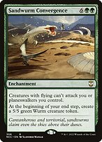 Convergência dos Vormes-da-areia — New Capenna Commander 308