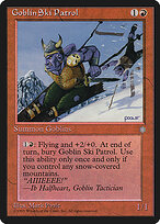 Patrulha de Goblins Esquiadores — Ice Age 190