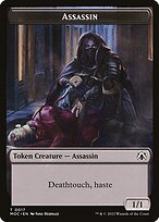 Assassin — March of the Machine Commander Tokens 17